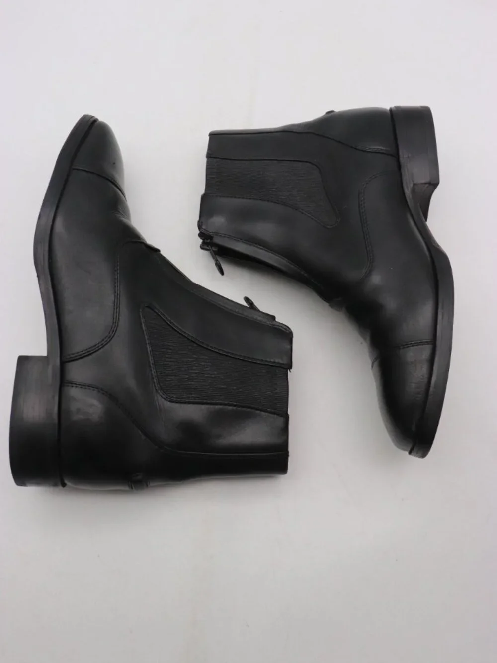 Ariat Heritage Paddock Zip Boots Women Size 8.5 Black Leather Horse Riding_8